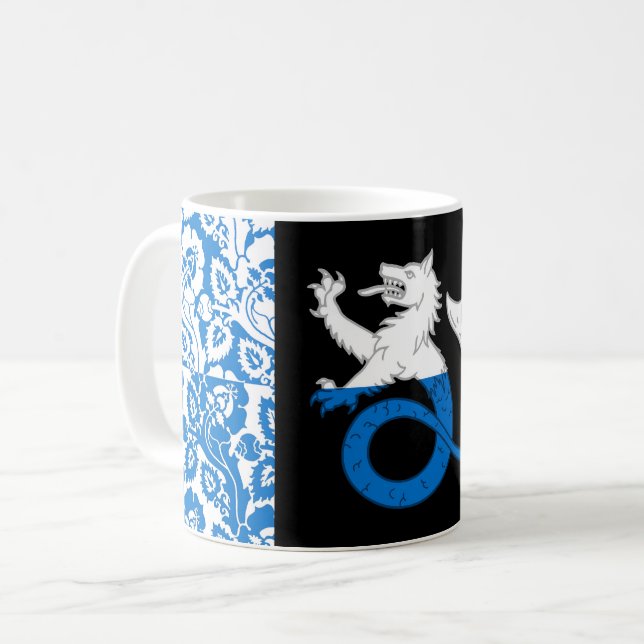 Baronial Army of Seagirt Kaffe Mugg (Framsida vänster)