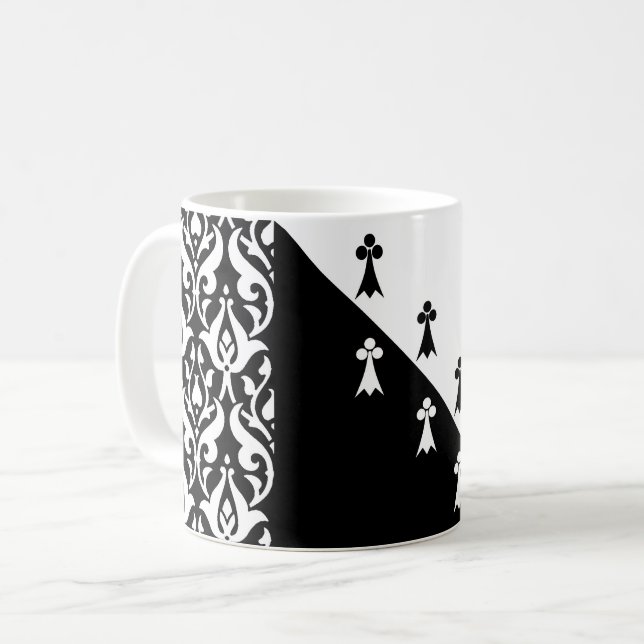 Baroniet Loch Salann Populace-märke Kaffemugg (Framsida vänster)