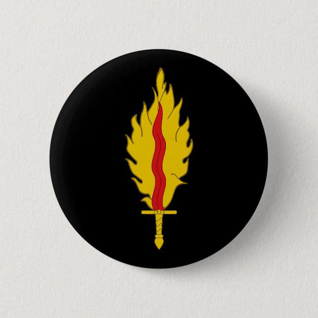 Baroniets Flambands Emblem Knapp (Framsida)