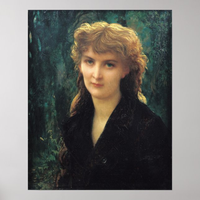 Baronness Eleonore d'Uckermann 1884 Poster (Framsidan)