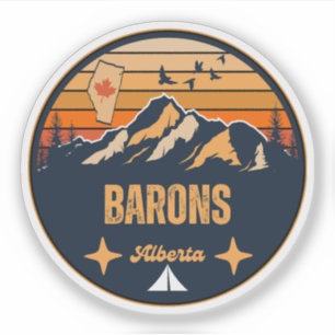 Barons, Alberta Klistermärken