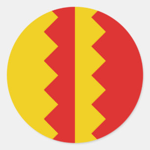 Barony Bonwicke Populace Badge Runt Klistermärke