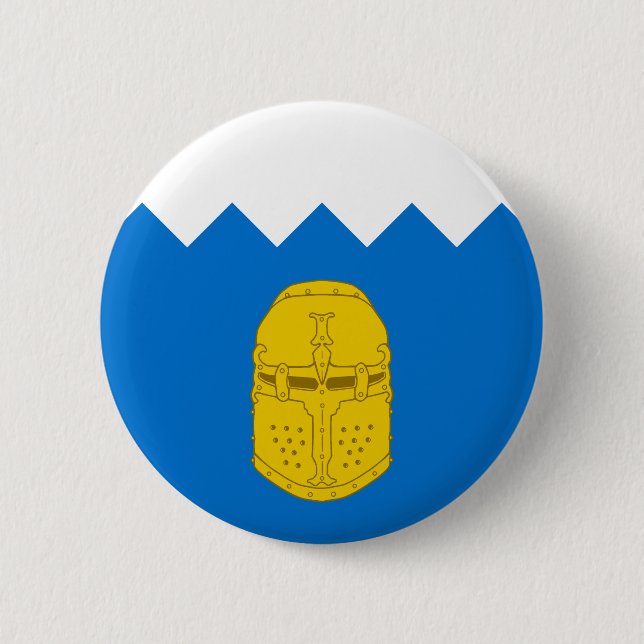 Barony Bronzehelm Populace Badge Button Knapp (Framsida)
