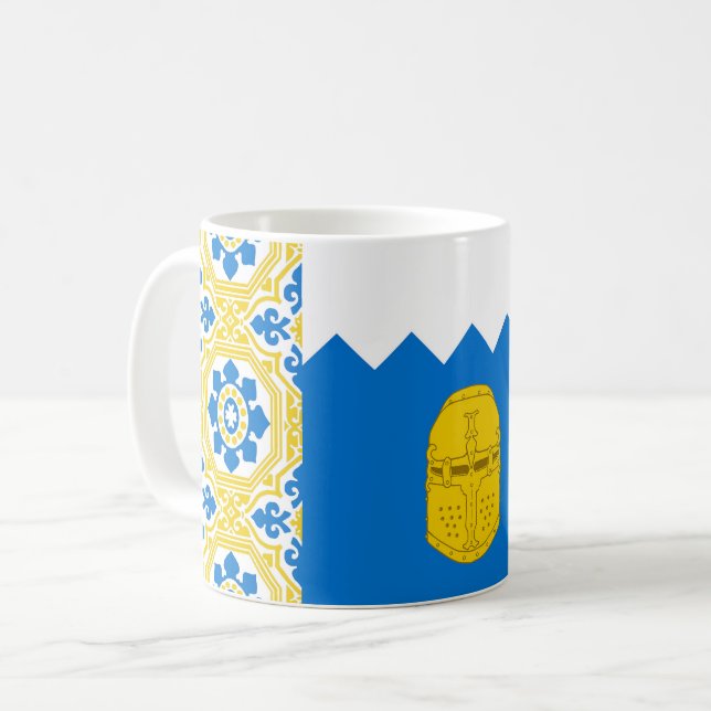 Barony Bronzehelm Populace Badge Coffee Mugg (Framsida vänster)