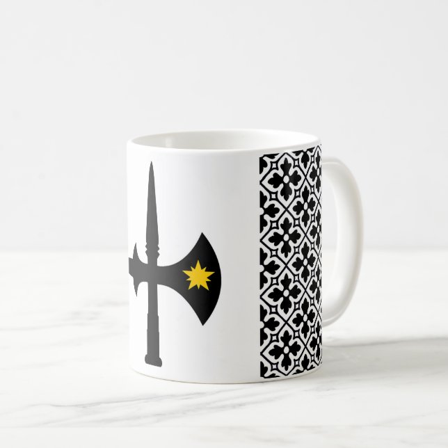 Barony Bryn Gwlad Populace Badge Coffee Mugg (Framsida höger)