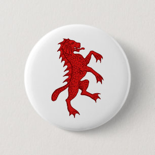 Barony Dun Carraig Populace Badge Knapp