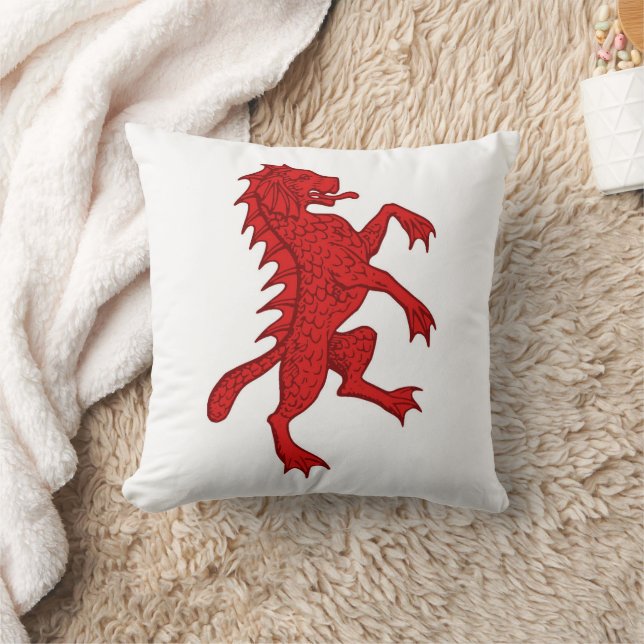 Barony Dun Carraig Populace Badge Kudde (Filt)