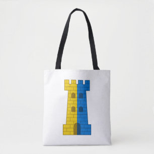 Barony Dun eller Populace Badge Tygkasse