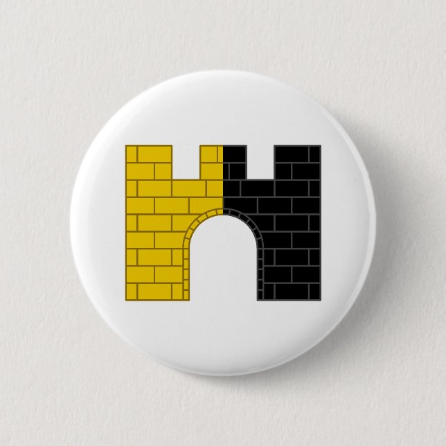 Barony från Ponte Alto Populace Badge Button Knapp (Framsida)