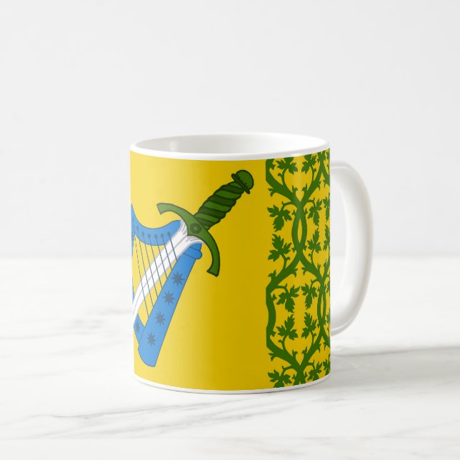 Barony Glyn Dwfn Populace Badge Coffee Mugg (Framsida höger)
