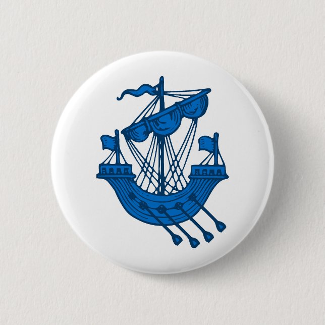 Barony Ildhafn Populace Badge Knapp (Framsida)