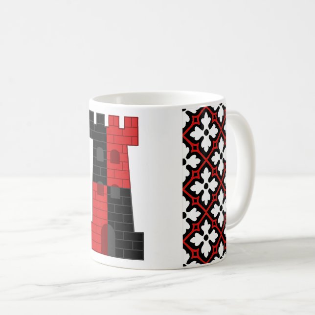 Barony Lonely Torn Populace Badge Kaffemugg (Framsida höger)