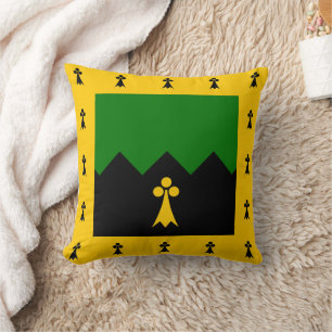 Barony Mountain Populace Badge Kudde
