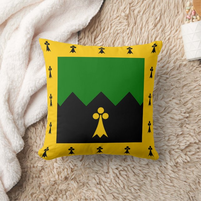 Barony Mountain Populace Badge Kudde (Filt)