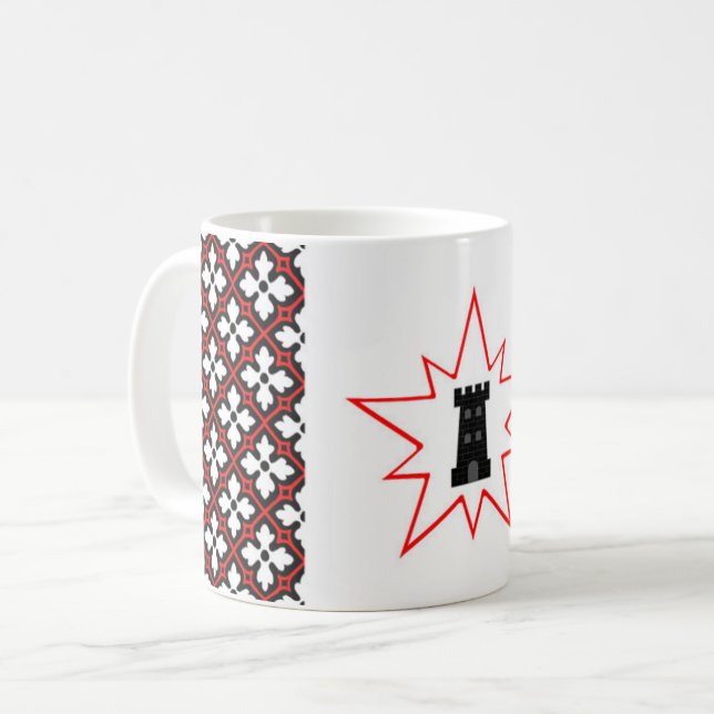 Barony NorthKeep Populace Badge Kaffemugg (Framsida vänster)