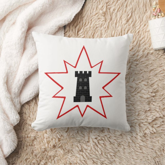 Barony NorthKeep Populace Badge Kudde (Filt)