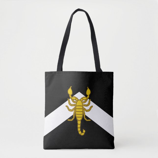 Barony of al-Barran populace badge Tote Bag Tygkasse (Framsida)