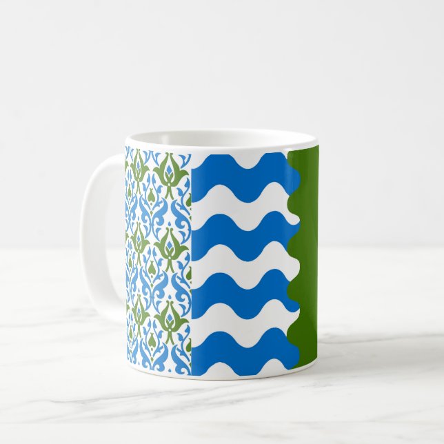 Barony of Aquaterra Populace Badge Kaffemugg (Framsida vänster)