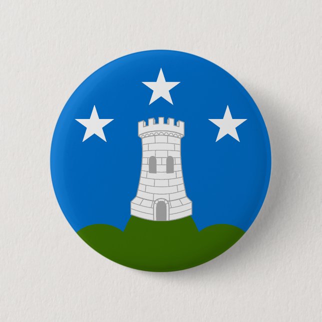 Barony of Caer Anterth Mawr Populace Badge Button Knapp (Framsida)