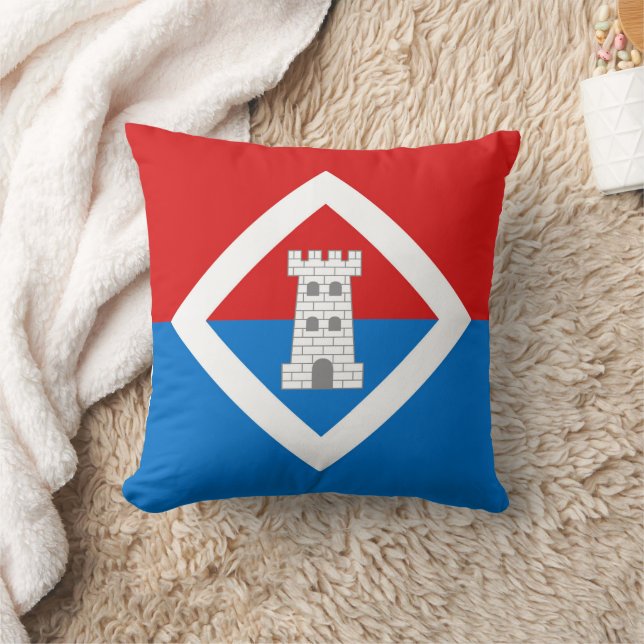 Barony of Caer Mear Populace Badge Kudde (Filt)