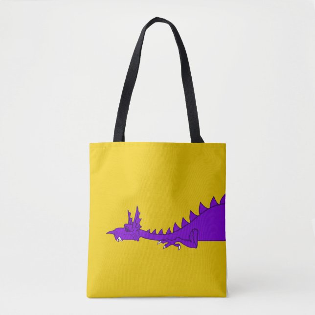 Barony of Dragonsspine populace badge Tote Bag Tygkasse (Framsida)