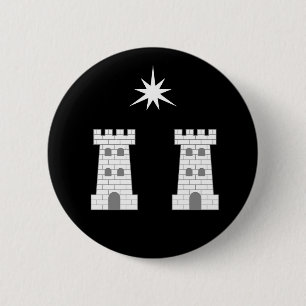 Barony of Stargate Populace Badge Button Knapp