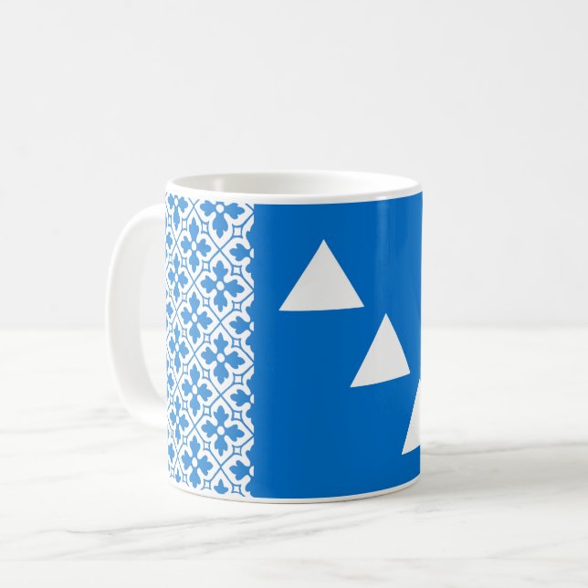 Barony of Three Mountains Populace Badge Kaffemugg (Framsida vänster)