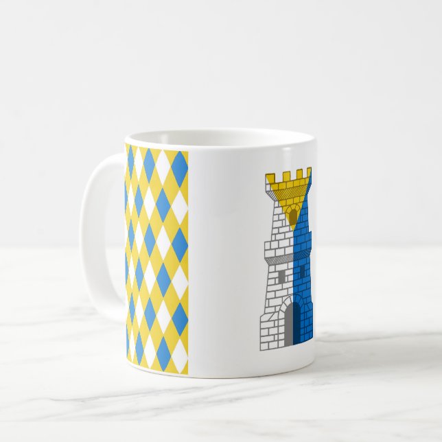 Barony of Wastvakt Populace Badge Coffee Mugg (Framsida vänster)
