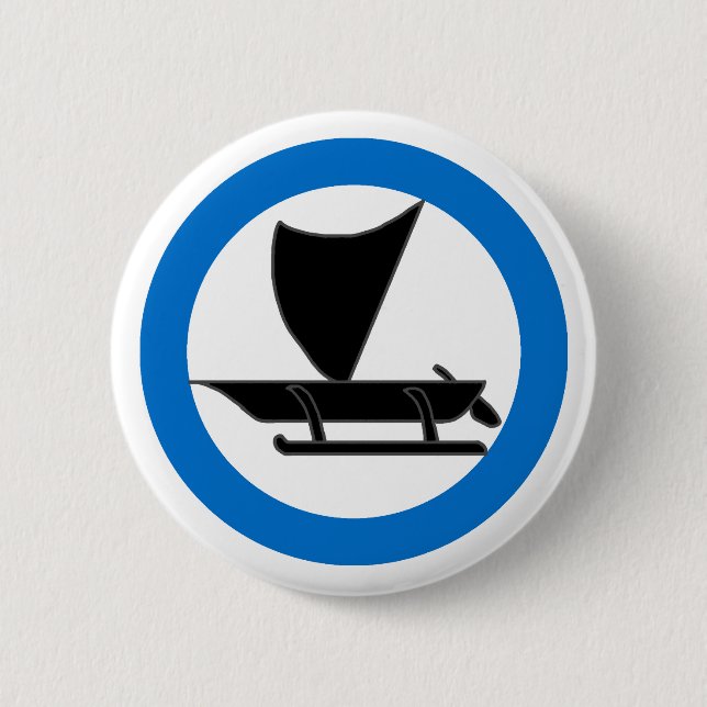 Barony of Western Seas Populace Badge Button Knapp (Framsida)