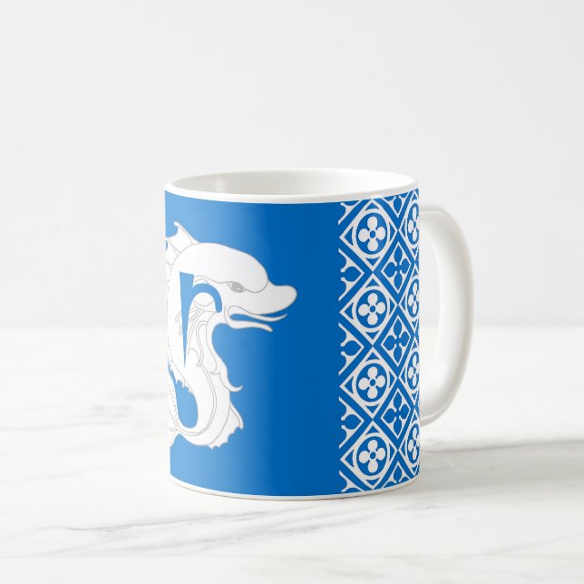 Barony Ruantallan Populace Badge Coffee Mugg (Framsida höger)