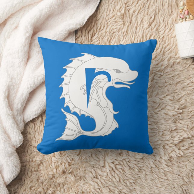 Barony Ruantallan Populace Badge Dekorativ kudde (Filt)