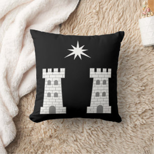Barony Stargate Populace Badge Kudde