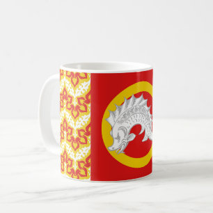 Barony the Far Väster Populace Badge Kaffemugg