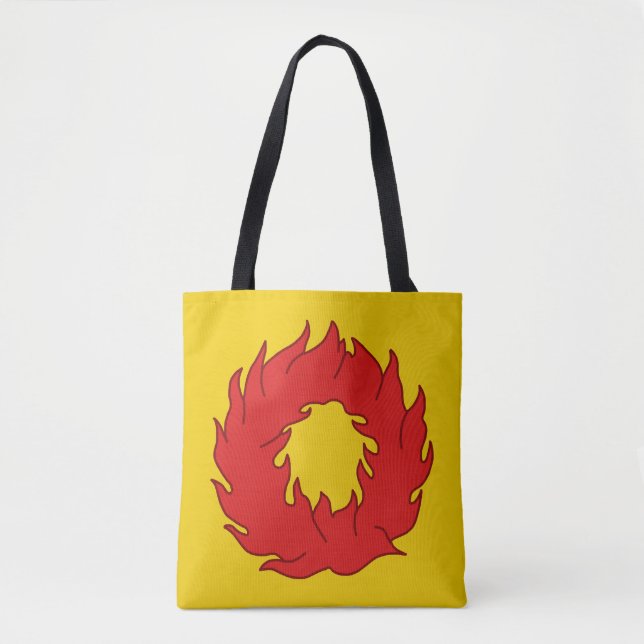 Barony Wiesenfeuer Populace Badge Tygkasse (Framsida)