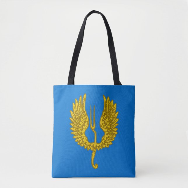 Barony Windhaven Populace Badge Tote Bag Tygkasse (Framsida)