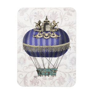 Baroque Ballon med tempel Magnet