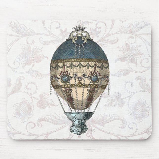 Baroque Balloon Blue & Cream Musmatta (Framsidan)