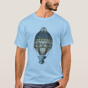 Baroque Balloon Blue & Cream T-shirt