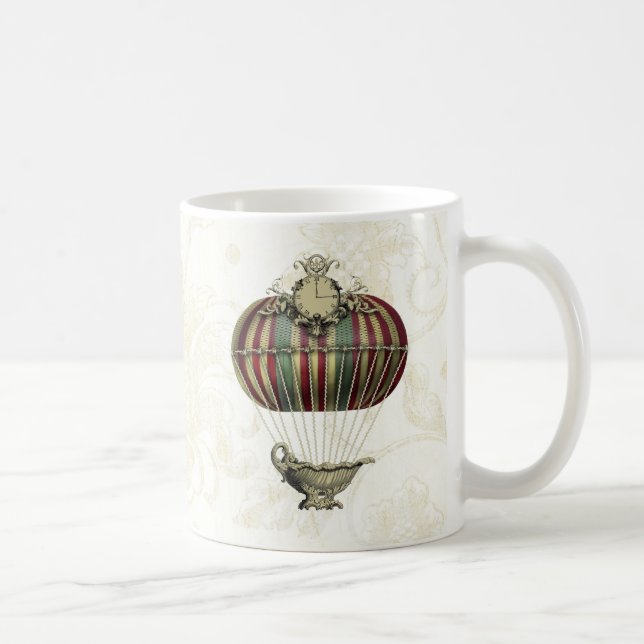 Baroque Balloon med Clock Kaffemugg (Höger)