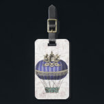 Baroque Balloon with Temple Bagagebricka<br><div class="desc">Transport och resor</div>