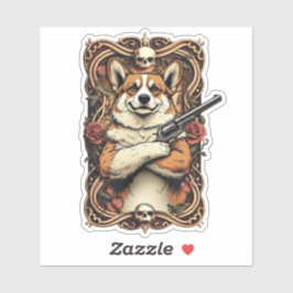 Baroque Bark: The Gentleman Outlaw Klistermärken