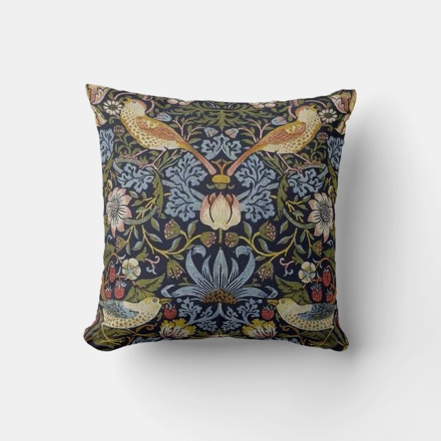 Baroque Birdies Kudde (Framsida)