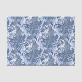 Baroque blå färg mönster