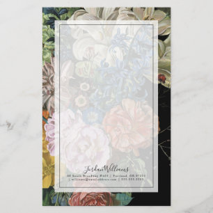 Baroque Blommigt - Bouquet Brevpapper