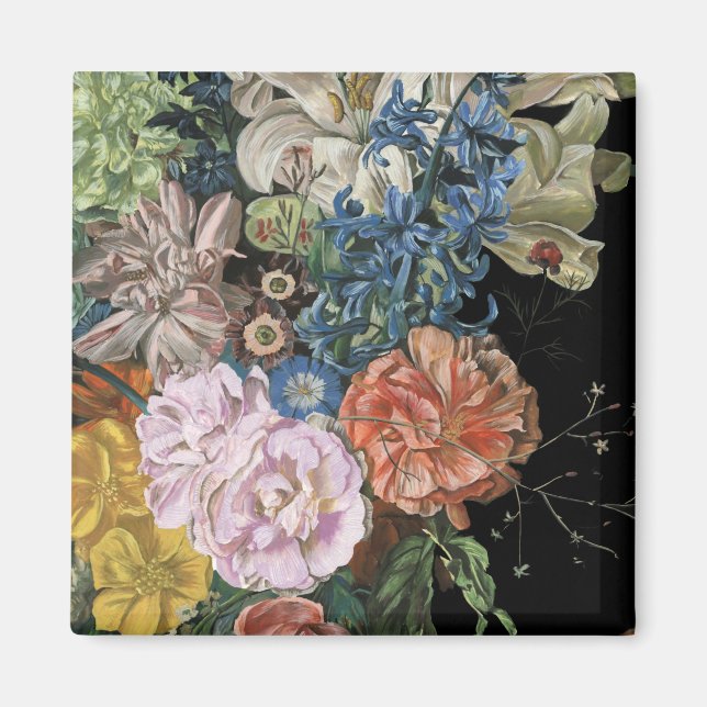 Baroque Blommigt - Bouquet Magnet (Framsidan)