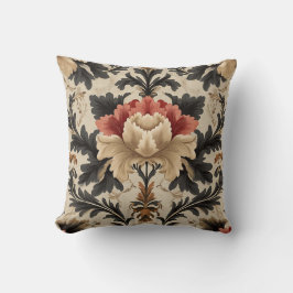 Baroque Blommigt Damask Pillow Kudde