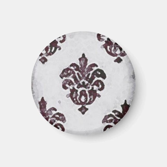 Baroque ~ Button Magnet (Framsidan)