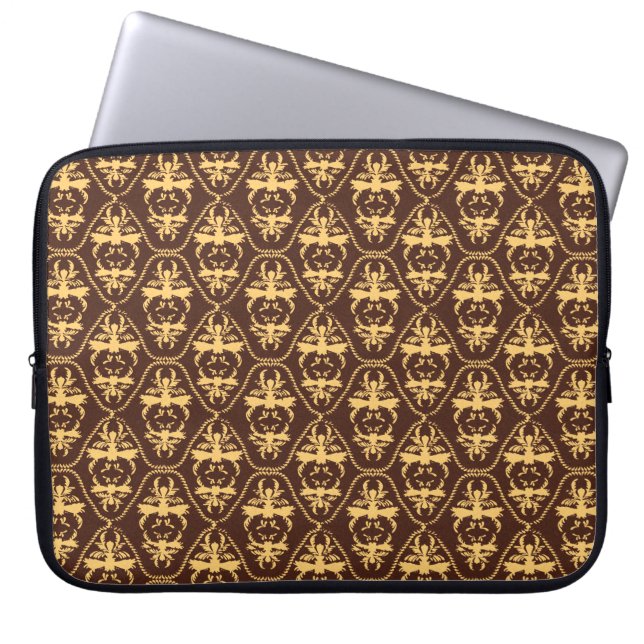 Baroque Damask #2 @ Sonoletre Laptop Sleeve (Framsidan)