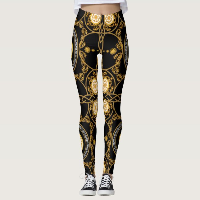 Baroque Design Leggings (Framsida)
