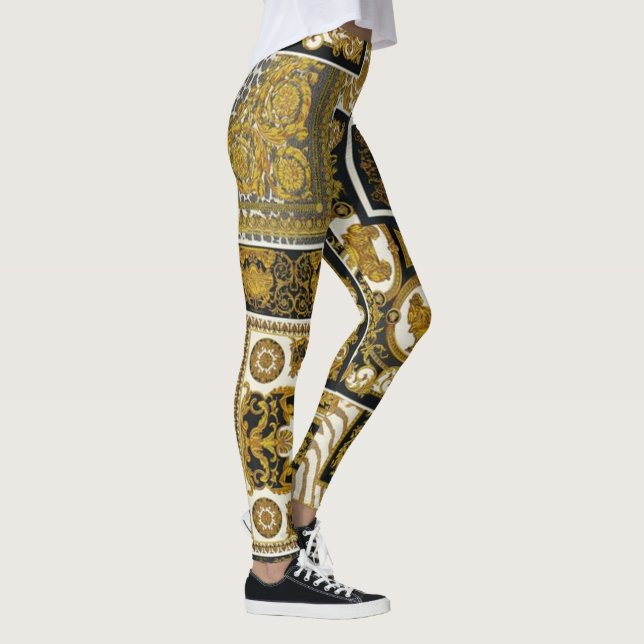 Baroque-design Leggings (Höger)